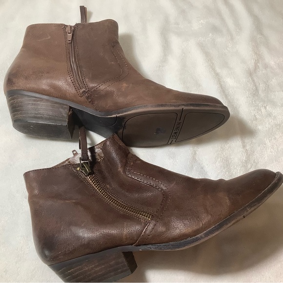 Nine West boots brown size 9.5 M - Picture 2 of 11